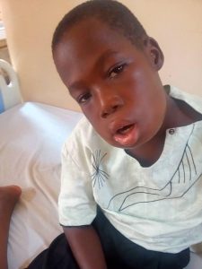 A child bitten by snake in Abuja was supported by praying mums community for treatment and recovery